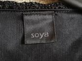 Soya juodas blizgus nertas susagstomas megztukas - nuotraukos Nr. 8