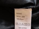 Soya juodas blizgus nertas susagstomas megztukas - nuotraukos Nr. 10