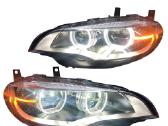 Modifikuoti Bmw X6 E71 priekiniai žibintai