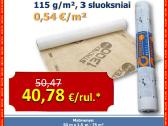 Difuzinė plėvelė Strotex Basic 1300 - Akcija