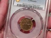 Lietuva 5 centai 1925 Pcgs Ms63 - nuotraukos Nr. 2