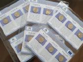 2eur Progines Monetos Po 3 Monetas Korteleje. - nuotraukos Nr. 2