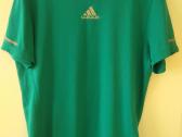 Žali Adidas sportiniai marškinėliai