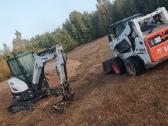 Mini ekskavatoriaus nuoma, Bobcat nuoma