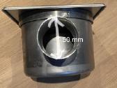 Nerūdijančio plieno trapas 50mm išėjimo skersmuo - nuotraukos Nr. 2