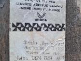 Medinė vintažinė skulptūra "Svieto lygintojas" - nuotraukos Nr. 13