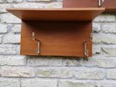 Vintažinė mid century autorinė tikmedžio kabykla - nuotraukos Nr. 10