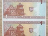 1994 metų 1 litas dviguba Žemaitė - nuotraukos Nr. 2