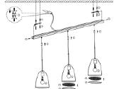Naujas Nordlux šviestuvas A++ energija, 3 gaubtai - nuotraukos Nr. 28