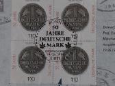 Flugblatt - " 50 Jahre Deutsche Mark " 1988 . - nuotraukos Nr. 4