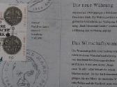 Flugblatt - " 50 Jahre Deutsche Mark " 1988 . - nuotraukos Nr. 9