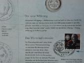 Flugblatt - " 50 Jahre Deutsche Mark " 1988 . - nuotraukos Nr. 10