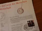 Flugblatt - " 50 Jahre Deutsche Mark " 1988 . - nuotraukos Nr. 13