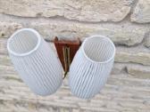 Vintažinis mid century sieninis šviestuvas-bra - nuotraukos Nr. 6