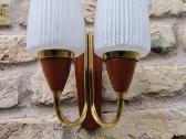 Vintažinis mid century sieninis šviestuvas-bra - nuotraukos Nr. 16