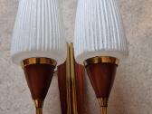 Vintažinis mid century sieninis šviestuvas-bra - nuotraukos Nr. 25