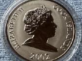 Moneta Cook isl. 2002m. 5 dollars, cu-ni - nuotraukos Nr. 2