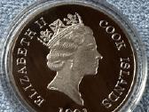 Moneta Cook 1991m. 50 dollars, cu-ni - nuotraukos Nr. 2