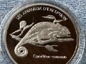 Moneta Congo 2003m. 10 Franks, cu-ni