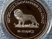 Moneta Congo 2003m. 10 Franks, cu-ni - nuotraukos Nr. 2