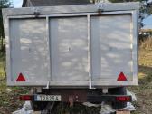 Puspriekabė, veža 9t, 5300€ - nuotraukos Nr. 3