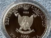 Moneta Cameroun 2021m. 1000 Francs, cu-ni - nuotraukos Nr. 2
