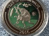 Moneta Niue 2016m. 2 dollars, cu-ni