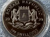 Moneta Somali 2020m. 100 Shillings, cu-ni - nuotraukos Nr. 2