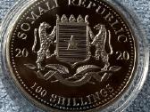 Moneta Somali 2020m. 100 Shillings, cu-ni - nuotraukos Nr. 2