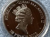 Moneta St.helena 2013m. 20 pence, cu-ni - nuotraukos Nr. 2