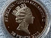 Moneta St.helena 2013m. 20 pence, cu-ni - nuotraukos Nr. 2