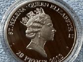 Moneta St.helena 2013m. 20 pence, cu-ni - nuotraukos Nr. 2