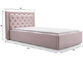 Miegamojo lova Madera 160 - nuotraukos Nr. 6