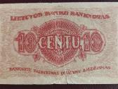 10 Centų 1922 m. Lapkričio 16d Serija Š Lietuva - nuotraukos Nr. 2