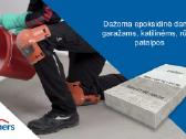 Dažoma epoksidinė danga garažams