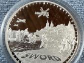 Moneta Alderney 2019m. 50 pensu, cu-ni
