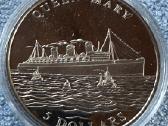 Moneta Liberia 2005m. 5 dollars, cu-ni