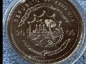 Moneta Liberia 2006m. 5 dollars, cu-ni - nuotraukos Nr. 2