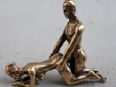 Bronzinės "Kama Sutra" skulptūrėlės - nuotraukos Nr. 6