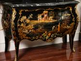 Antikvarinė "Chinoiserie" stiliaus komoda