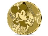 Disney 100 metų, 5 € auksinė moneta, Prancūzija - nuotraukos Nr. 3