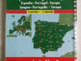 Ispanijos Portugalijos Europos kelių/gatvių atlasa - nuotraukos Nr. 2