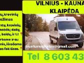 Krovinių pervėžimas Vilnius, Kaunas, Klaipėda