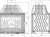 Ugniakuras Kawmet W17 (16,1 kw) Eco - nuotraukos Nr. 9