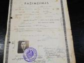 Dokumentas rokiskis 1941m