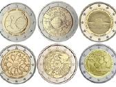 Kipro proginės 2 eurų monetos (Unc)