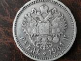 1 rublis 1901m Nikolajus II ( Fz ) - nuotraukos Nr. 2