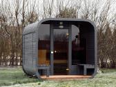 3m Cube pirtis su terasėle - termo mediena - nuotraukos Nr. 12