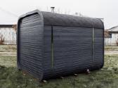 3m Cube pirtis su terasėle - termo mediena - nuotraukos Nr. 24