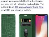Rajos ir aligatoriaus odos dėklai iphone12 Pro Max - nuotraukos Nr. 3
